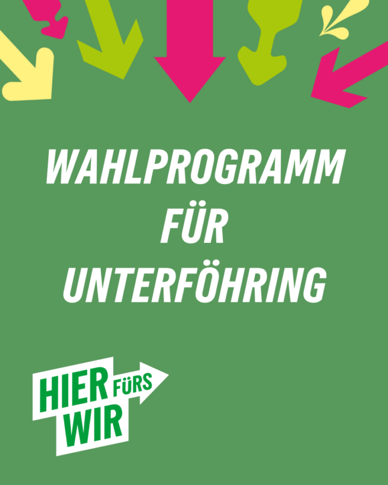 Wahlprogramm des Ortsverbandes Unterföhring